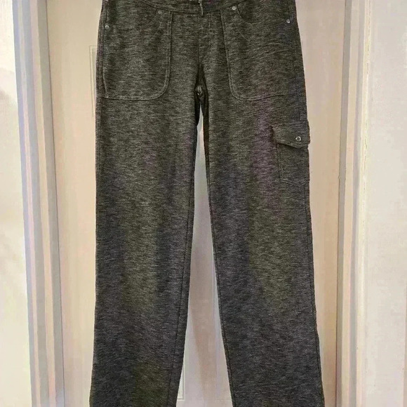 Kuhl Mova Pull On Wide Leg Stretch Cargo Pants Heather Gray Size 6 Regular - Picture 5 of 10